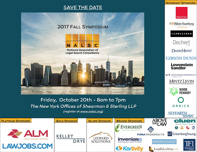 NALSC 2017 Fall Symposium