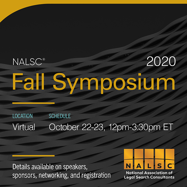 NALSC 2020 Fall Symposium